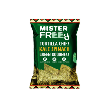 Mister Free'd - GF Tortilla Chip with Kale/Spinach 135g