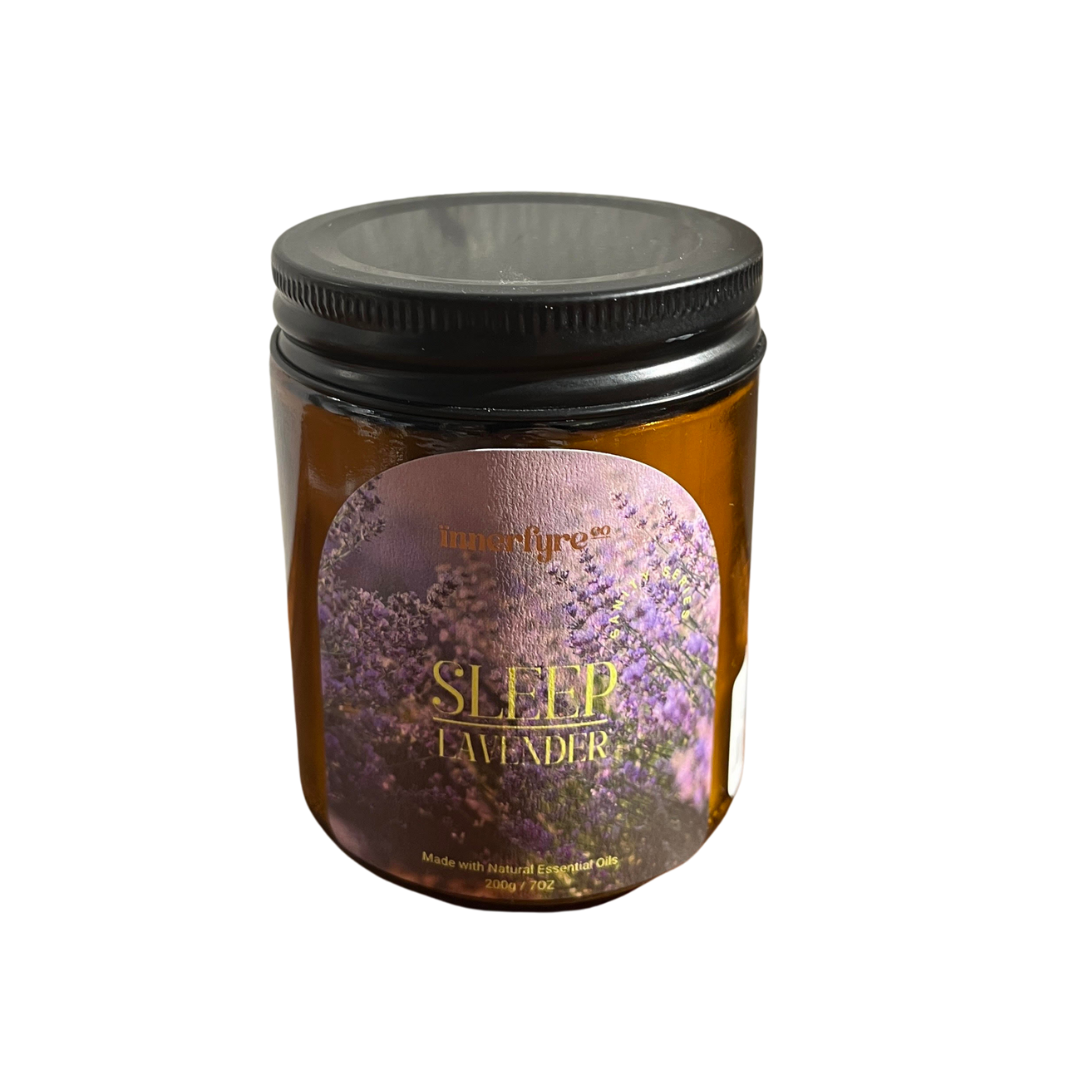 Innerfyre Co - Sleep/Lavender Candle, 200g - Everyday Vegan Grocer