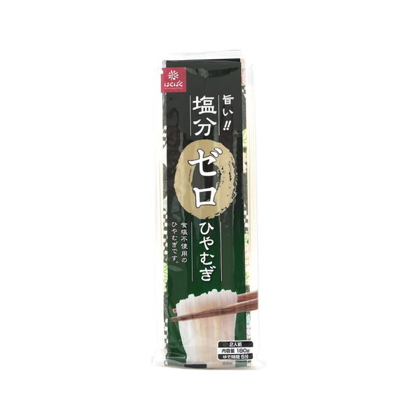 Hakubaku - Japanese Salt-free Hiyamugi Noodles 180g - Everyday Vegan Grocer