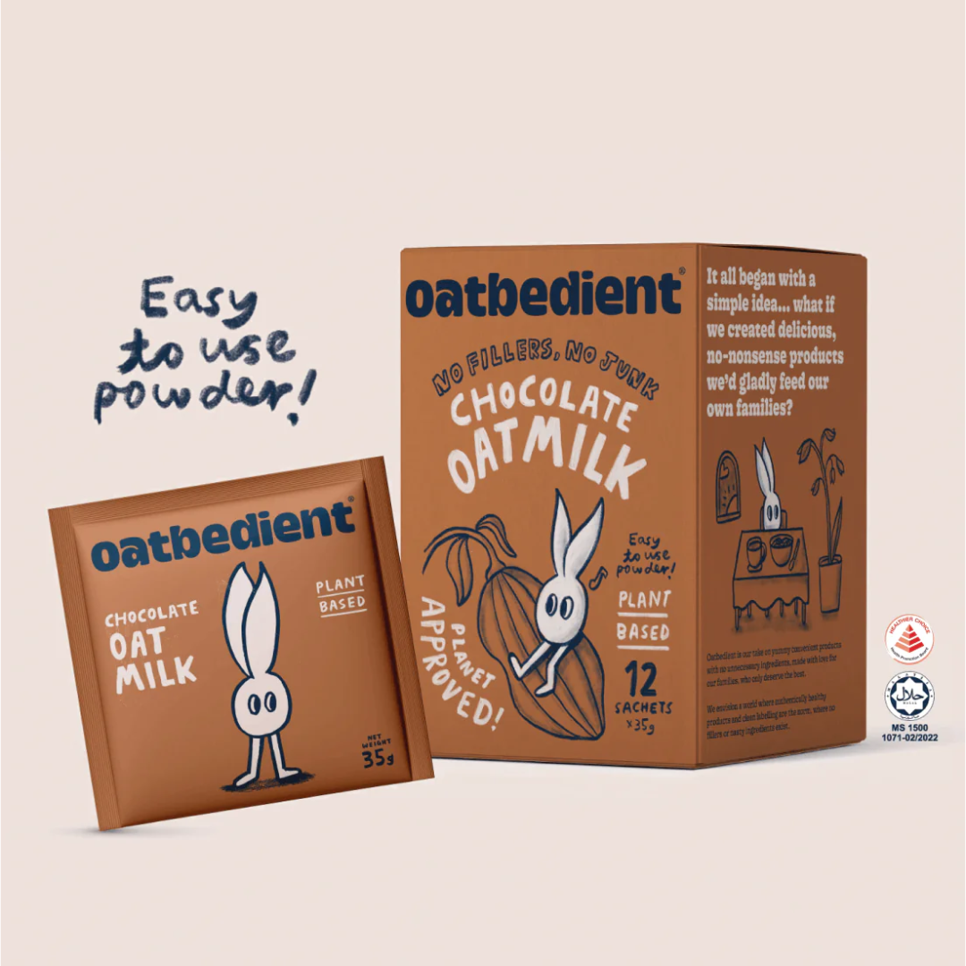 Oatbedient - Chocolate Oat Milk 35g (Box of 12)