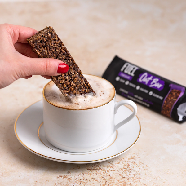 Fuel10k - Vegan And Gluten Free Chocolate High Protein Oat Bar - Everyday Vegan Grocer