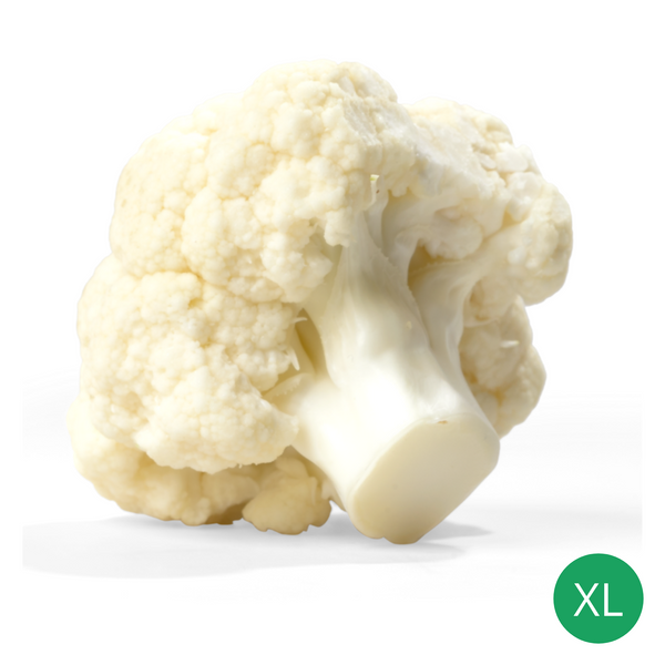 Organic Produce - Cauliflower XL (800-1000g) - Everyday Vegan Grocer