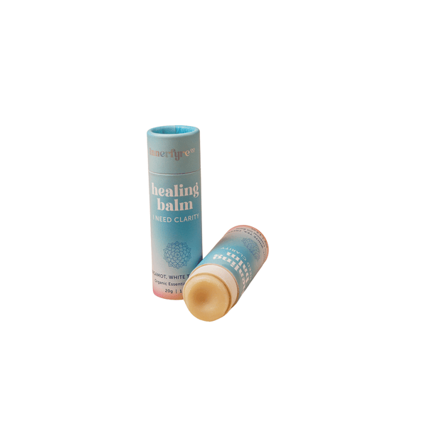 Innerfyre - I Need Clarity Healing Balm: Bergamot + White Tea + Freesia - Everyday Vegan Grocer