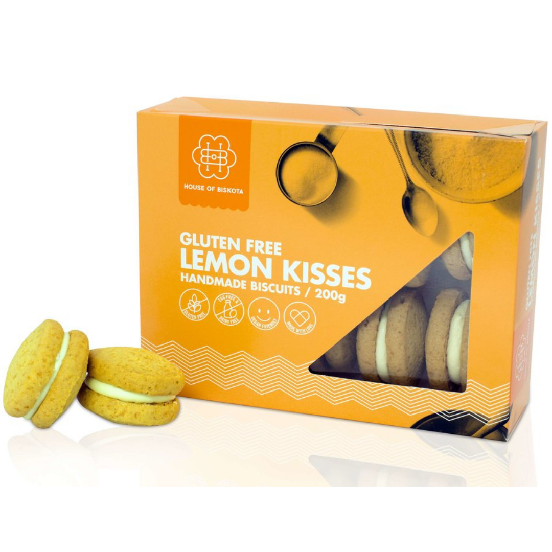 House of Biskota - Gluten Free Lemon Kisses 200g