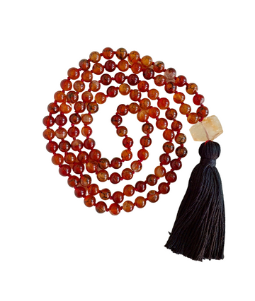 SparrowLarkBeads - Mala necklace 108 beads, 8mm bead size