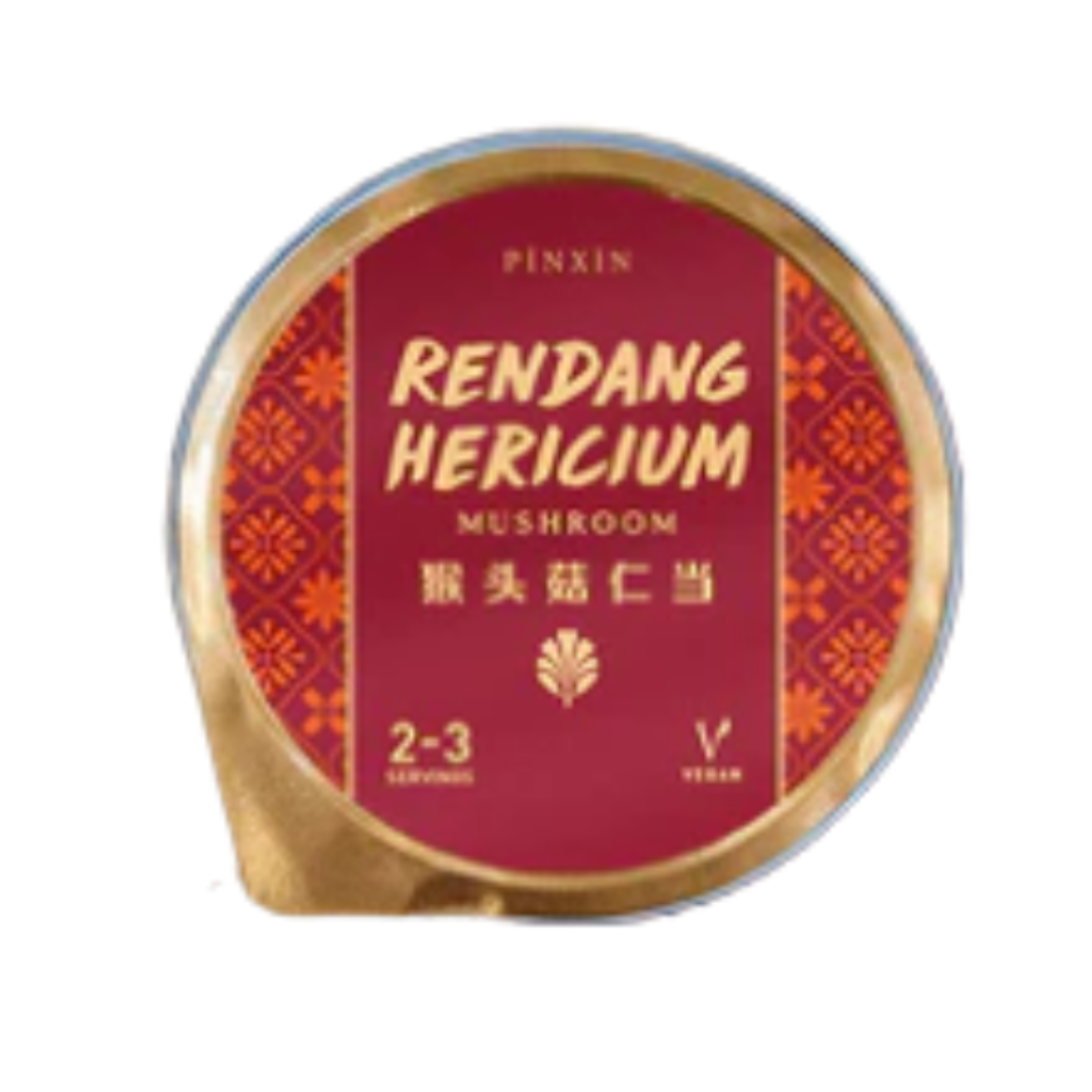 Pinxin - Rendang Hericium Mushroom (2-3 Servings) - Everyday Vegan Grocer