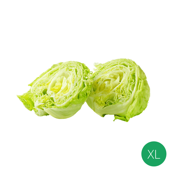 Organic Produce - Iceberg Lettuce Extra Large (600-700g) - Everyday Vegan Grocer