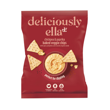 Deliciously Ella - Chickpea and Paprika Baked Veggie Chips