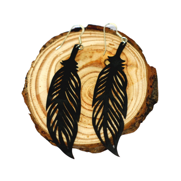 Purnama - Foliage Leaf Earrings