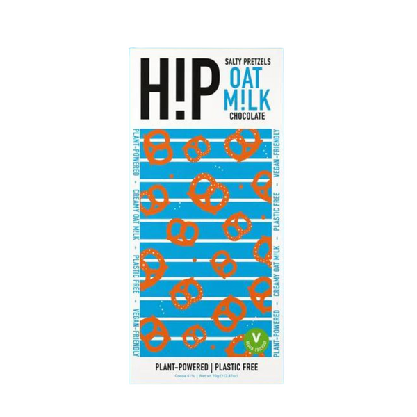 HIP Chocolate - Salty Pretzel 70g - Everyday Vegan Grocer