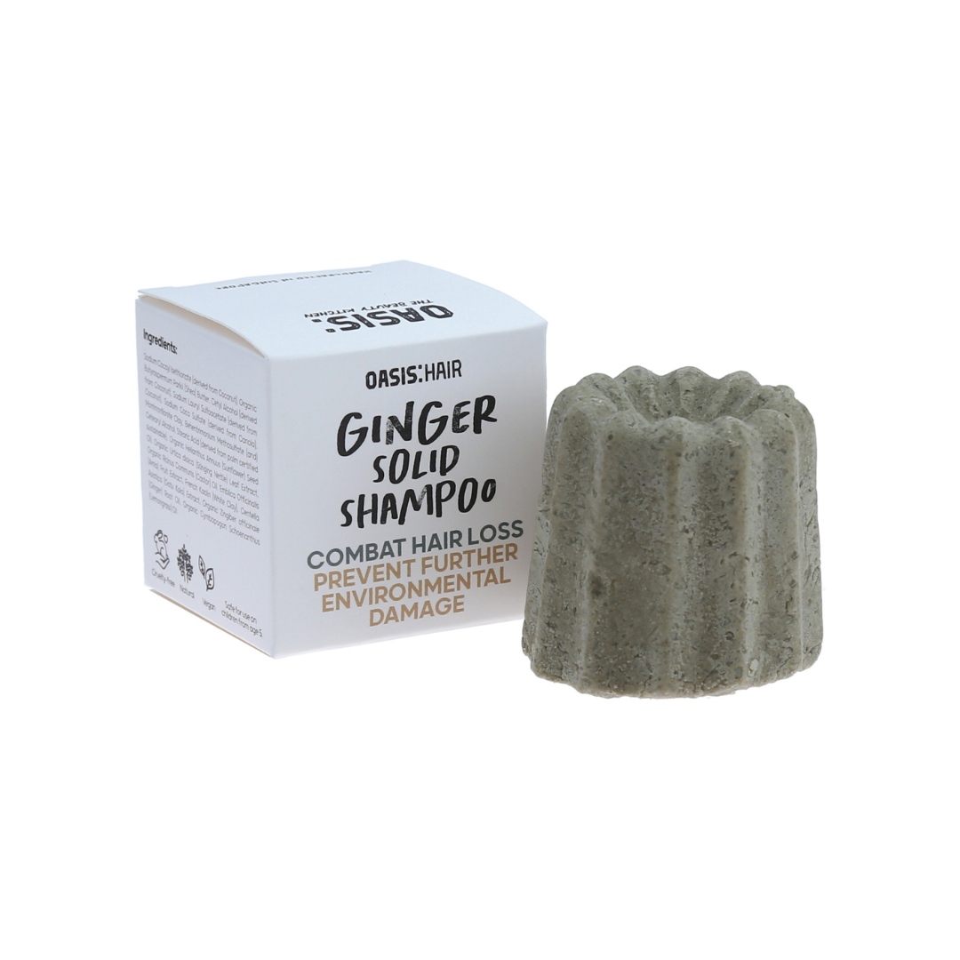 OASIS Beauty Kitchen - Ginger Solid Shampoo - Maxi - Everyday Vegan Grocer
