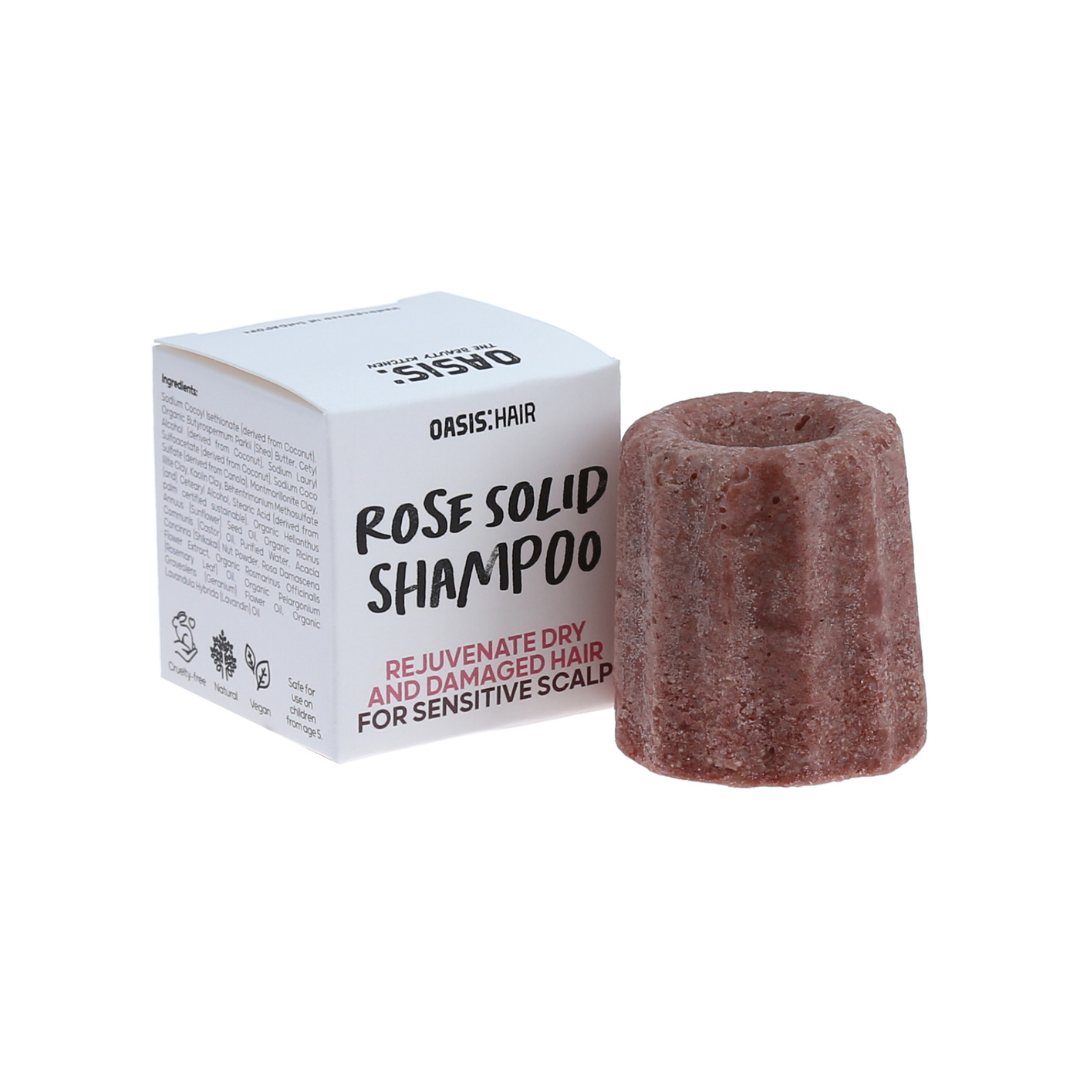 OASIS Beauty Kitchen - Rose Solid Shampoo - Maxi - Everyday Vegan Grocer