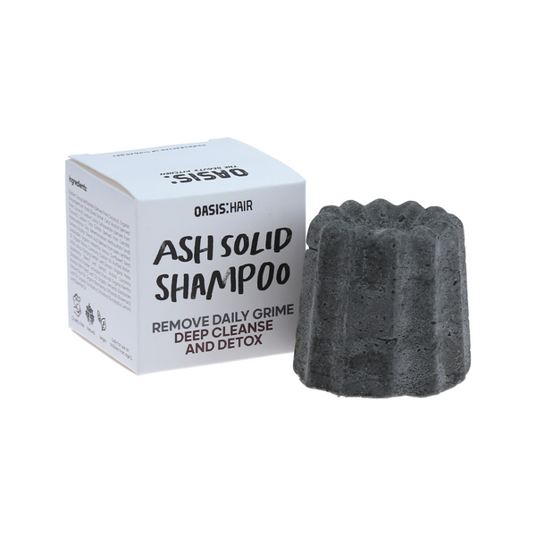 OASIS Beauty Kitchen - Ash Solid Shampoo - Maxi - Everyday Vegan Grocer