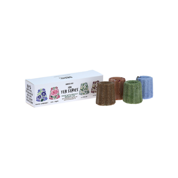 OASIS Beauty Kitchen - Miniature Solid Shampoos Set - Tea - Everyday Vegan Grocer