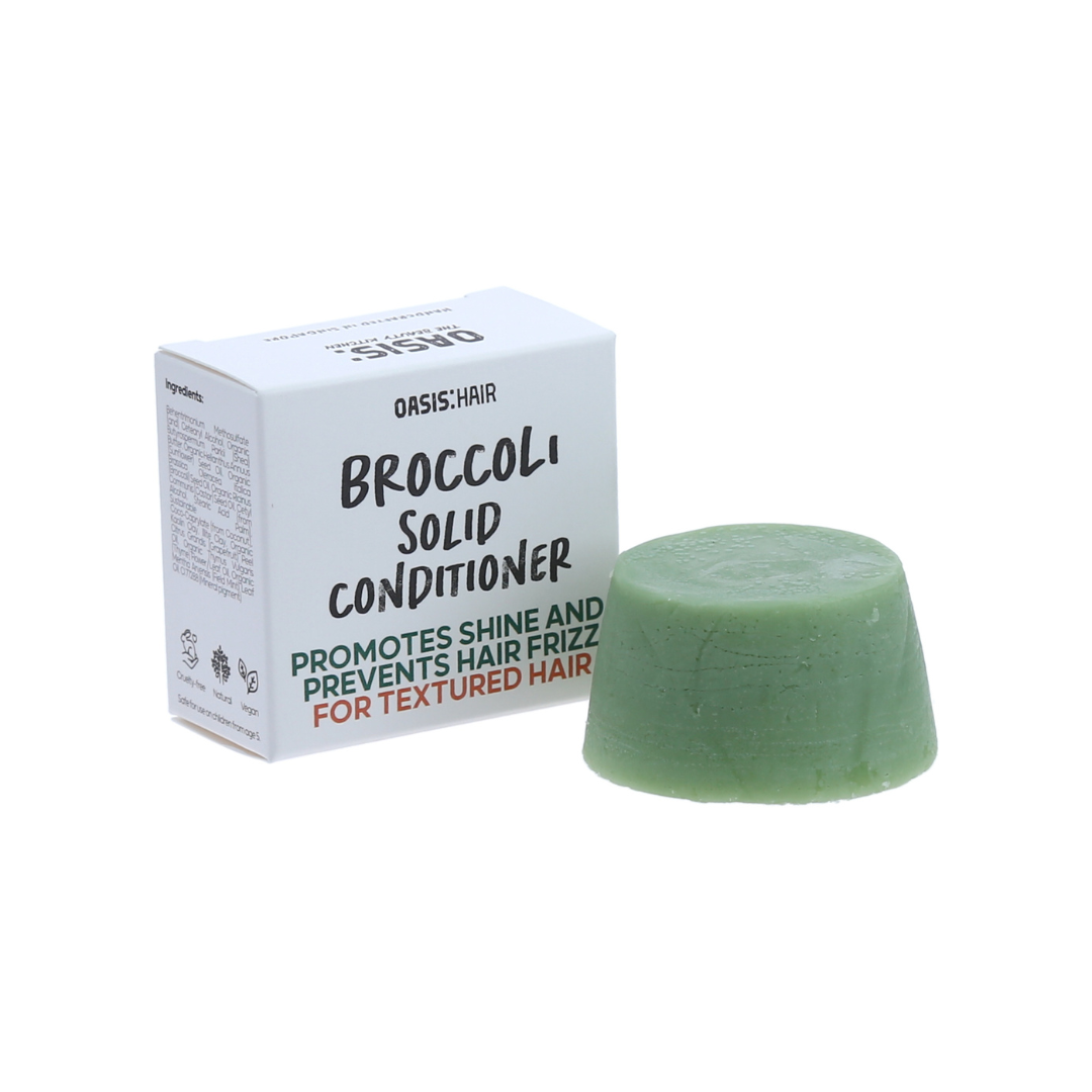 OASIS Beauty Kitchen - Broccoli Solid Conditioner - Everyday Vegan Grocer