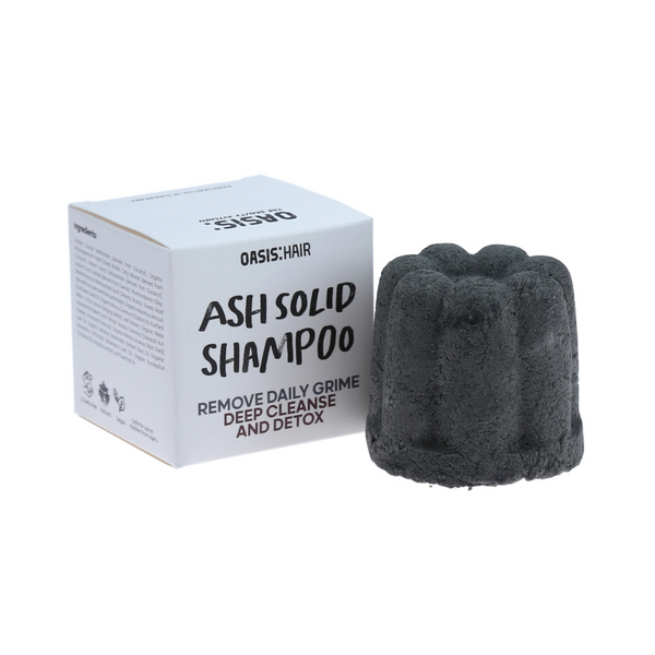 OASIS Beauty Kitchen - Ash Solid Shampoo - Mega - Everyday Vegan Grocer