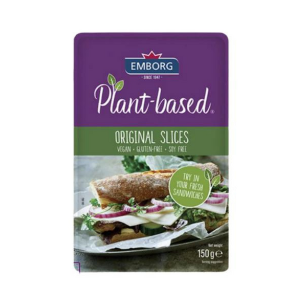 Emborg - Original Style Dairy Free Slices 150g - Everyday Vegan Grocer