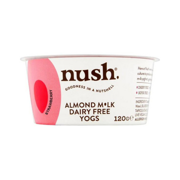 Nush - Strawberry Almond Milk Dairy Free Yoghurt 120g