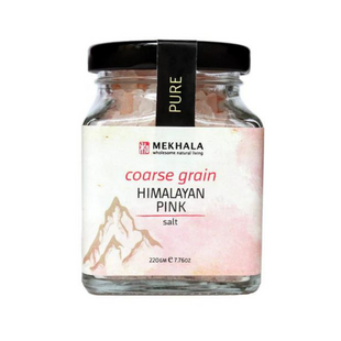 Mekhala - Himalayan Pink Salt Coarse 220g - Everyday Vegan Grocer