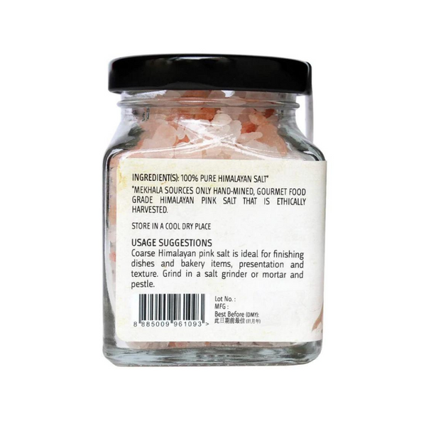Mekhala - Himalayan Pink Salt Coarse 220g - Everyday Vegan Grocer