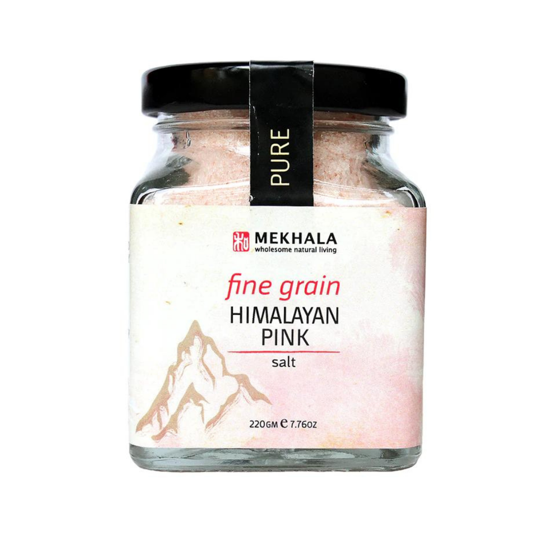 Mekhala - Himalayan Pink Salt - Fine Grain 220g - Everyday Vegan Grocer
