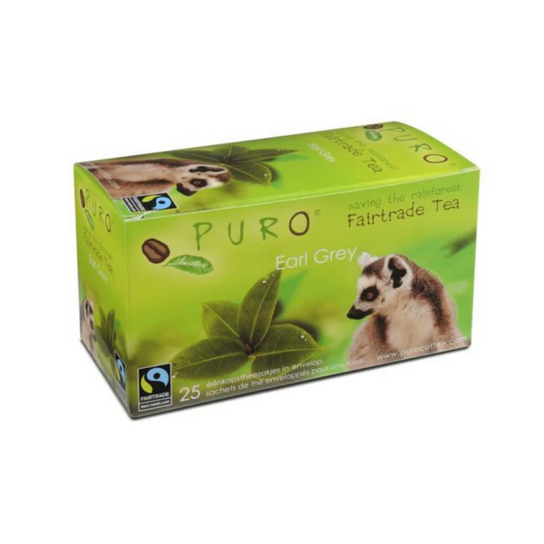 Puro - Fairtrade Earl Grey Tea - Everyday Vegan Grocer