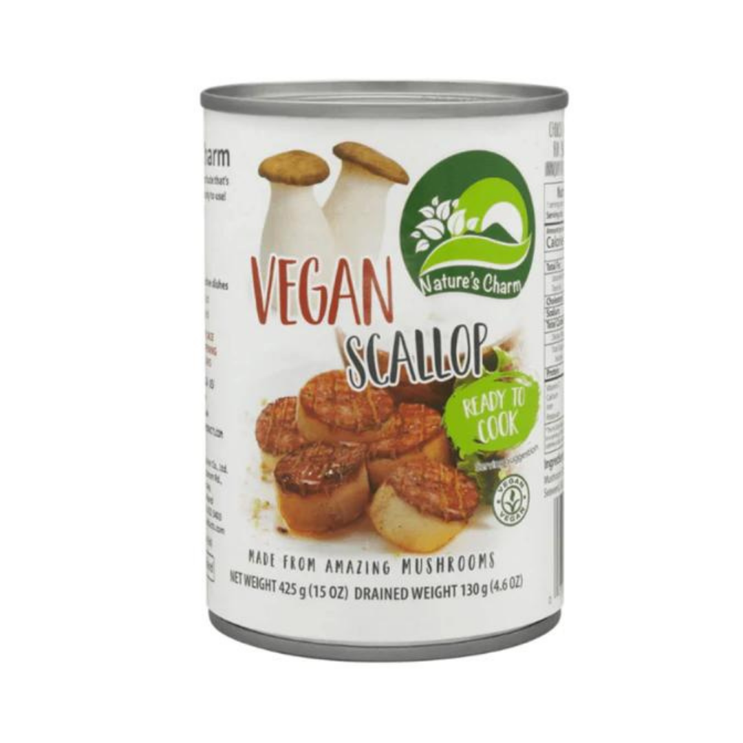 Nature's Charm - Vegan Scallop 425g - Everyday Vegan Grocer