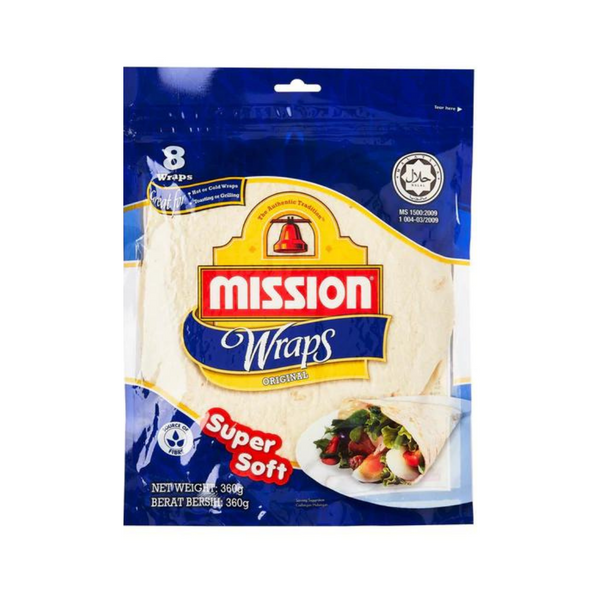 Mission - Original Wraps 8” - Everyday Vegan Grocer