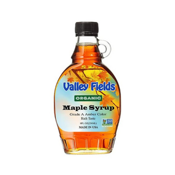 Valley Fields - Organic Maple Syrup Grade A Amber Rich Taste 236ml
