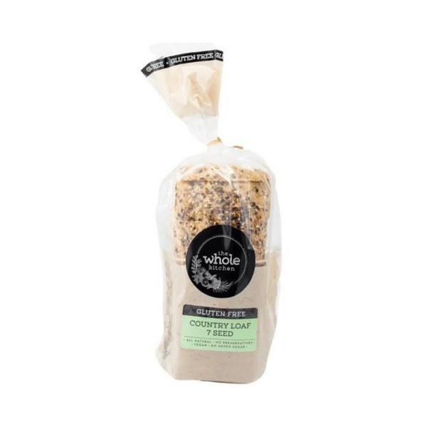 The Whole Kitchen - GF Country Loaf 7-Seed - Everyday Vegan Grocer