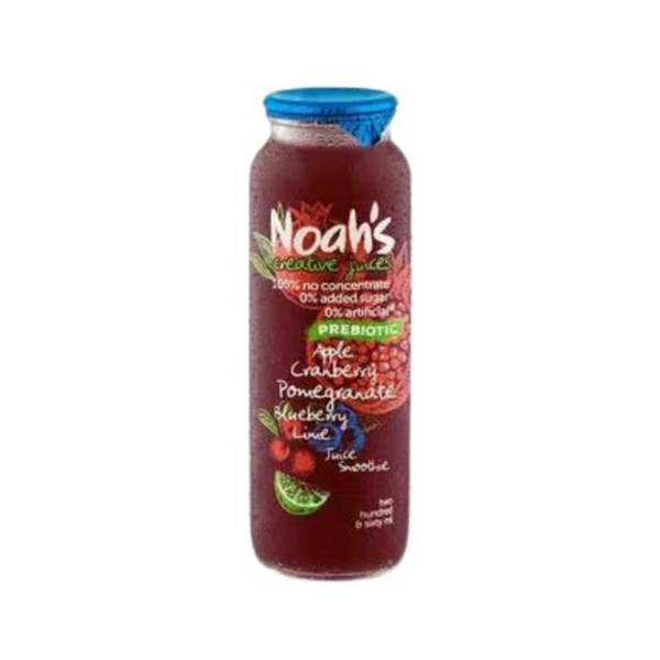 Noah's Creative Juices - Apple Cranberry Pomegranate Blueberry Lime 260mL - Everyday Vegan Grocer