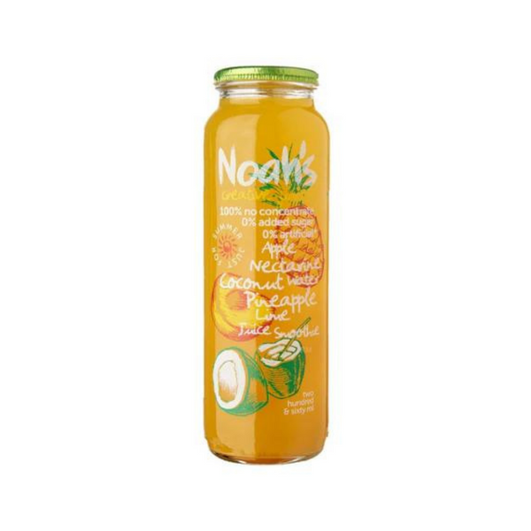 Noah's Creative Juices - Apple Nectarine Coconut Water Pineapple Lime 260ml - Everyday Vegan Grocer