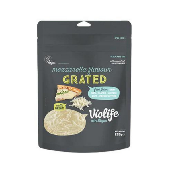 Violife Mozzarella Grated 200g - Everyday Vegan Grocer