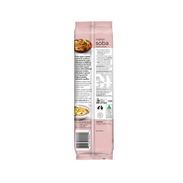Hakubaku - Organic Soba (270g) - Everyday Vegan Grocer