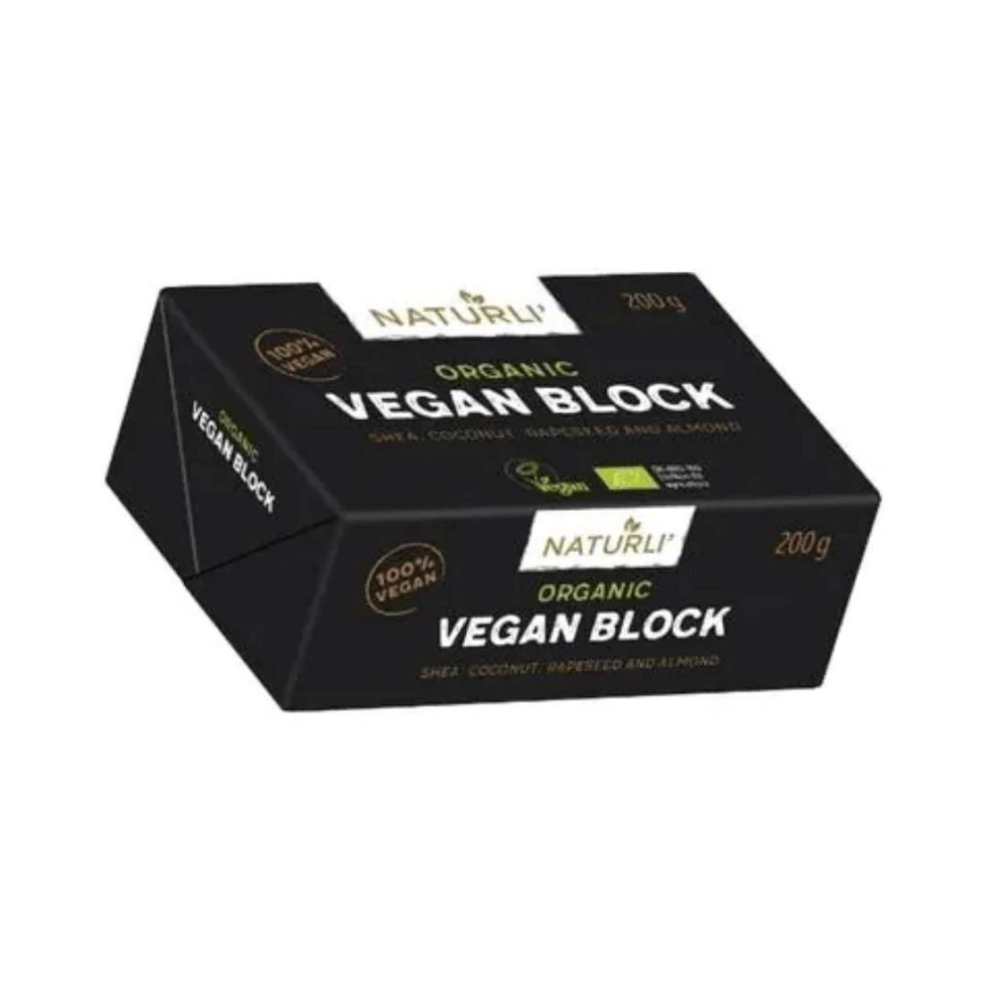 Naturli' - Organic Vegan Butter Block, 200g - Everyday Vegan Grocer