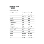 The Whole Kitchen - GF Country Loaf 7-Seed - Everyday Vegan Grocer