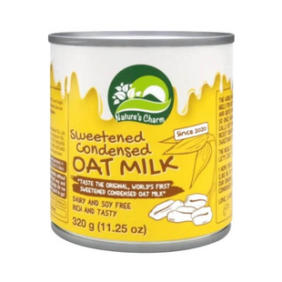 Nature's Charm - Sweetened Condensed Oat Milk 320g - Everyday Vegan Grocer