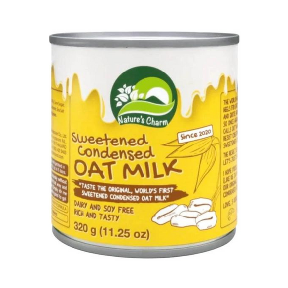 Nature's Charm - Sweetened Condensed Oat Milk 320g - Everyday Vegan Grocer
