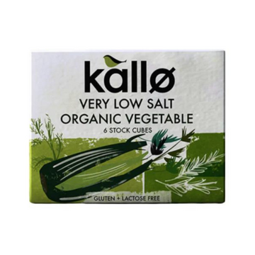 Kallo - Very Low Salt Organic Vegetable Stock Cubes 60g
