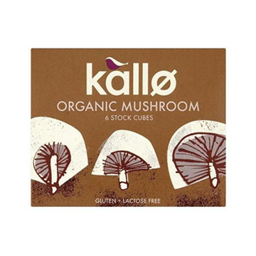 Kallo - Organic Mushroom Stock Cubes 66g