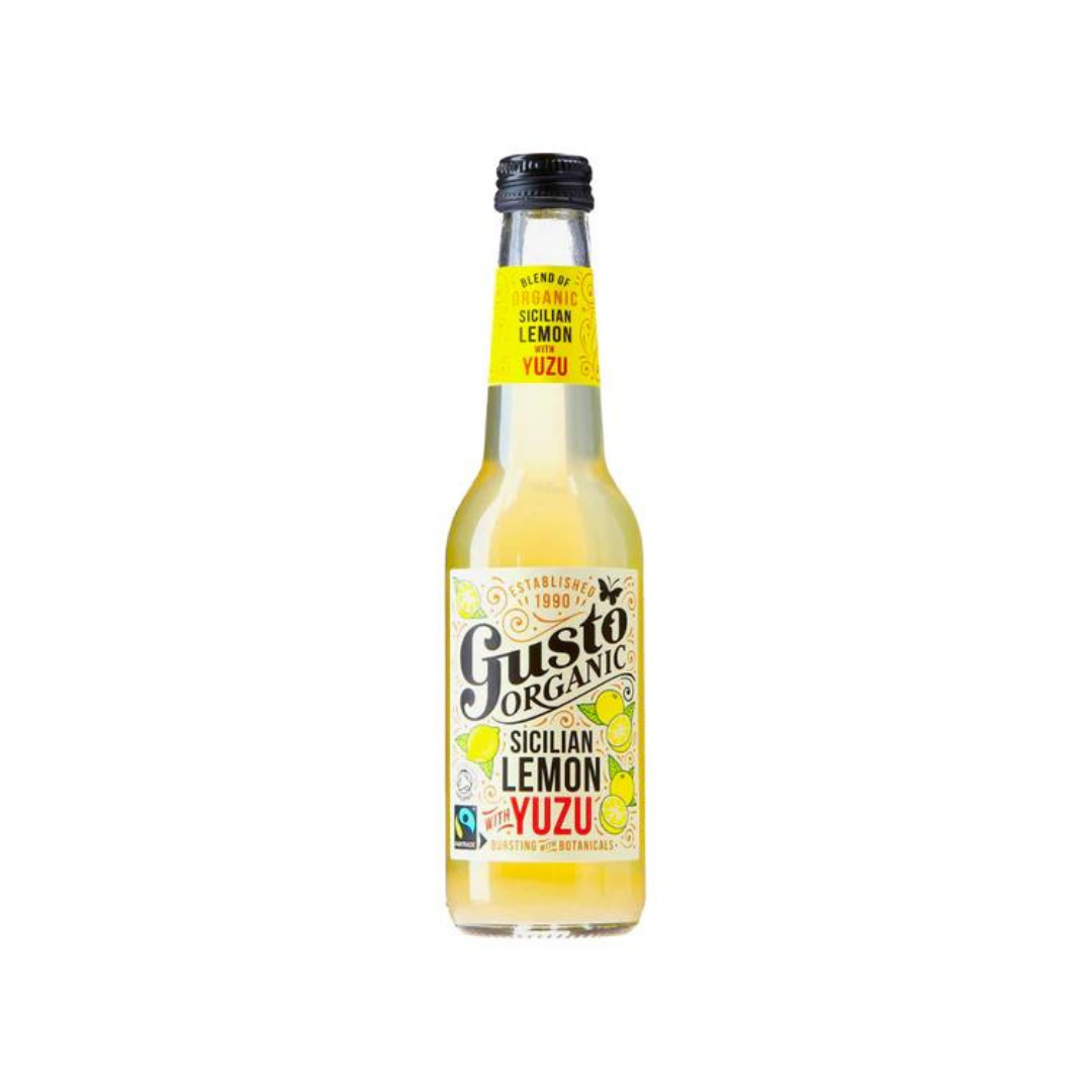 Gusto - Organic Sicilian Yuzu Lemonade - Everyday Vegan Grocer