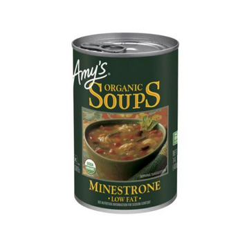 Amy's Organic Soups Minestrone Low Fat 400g