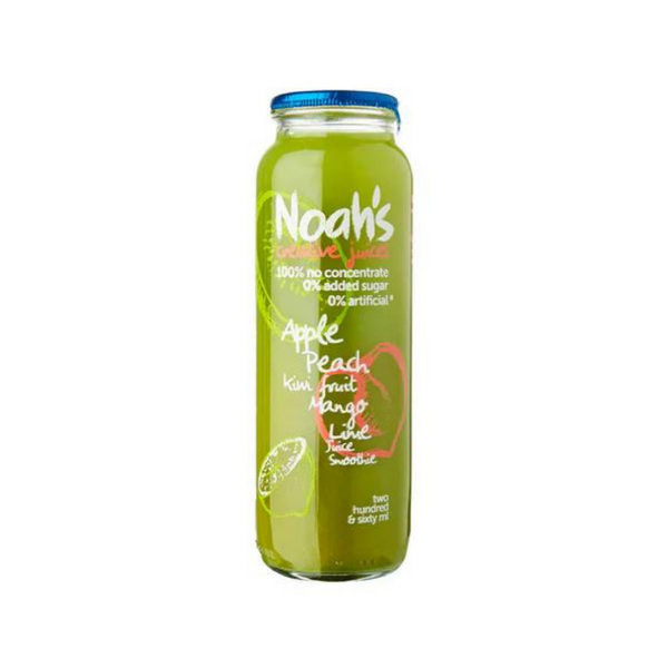 Noah's Creative Juices - Apple Peach Kiwi Mango Lime 260ml - Everyday Vegan Grocer