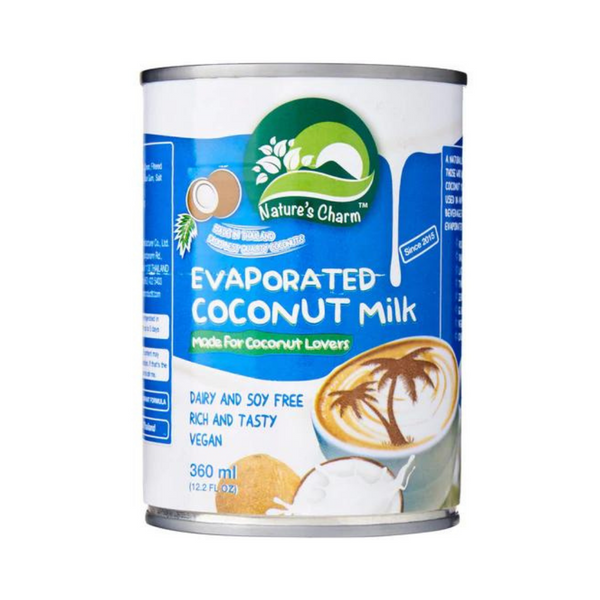 Nature's Charm - Evaporated Coconut Milk 360mL - Everyday Vegan Grocer