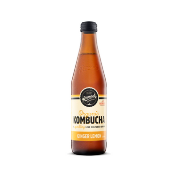 Remedy - Organic Kombucha Ginger Lemon 330ml