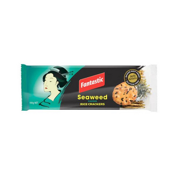 FANTASTIC Rice Crackers - Seaweed (100g)