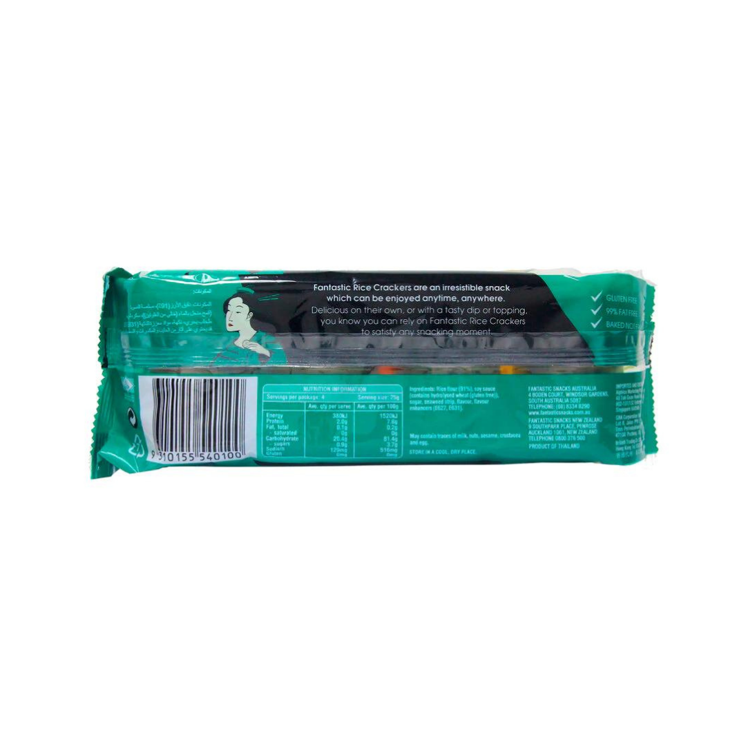 FANTASTIC Rice Crackers - Seaweed (100g) - Everyday Vegan Grocer