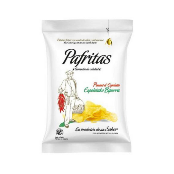 Pafritas - Espelette Spicy Paprika Chips 140g - Everyday Vegan Grocer