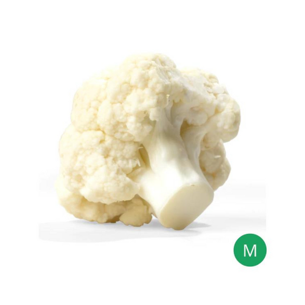 Organic Produce - Cauliflower Medium (500-600g) - Everyday Vegan Grocer