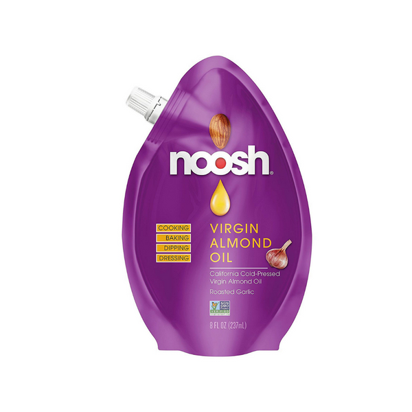 Noosh - Roasted Garlic Virgin Almond Oil, 237ml - Everyday Vegan Grocer